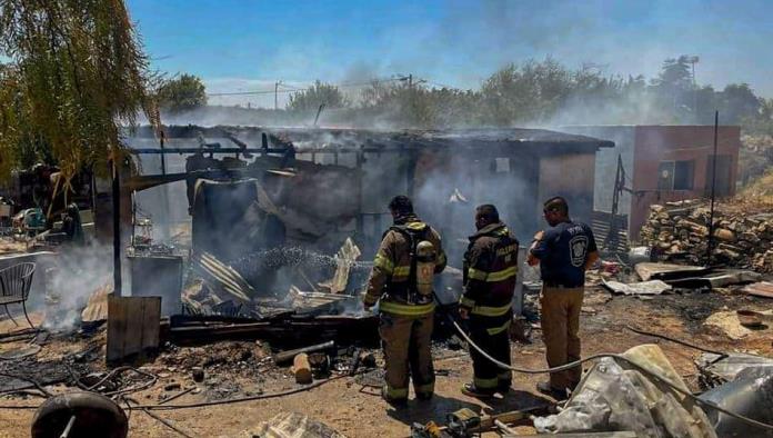 Muere calcinada bebé de 2 años 
