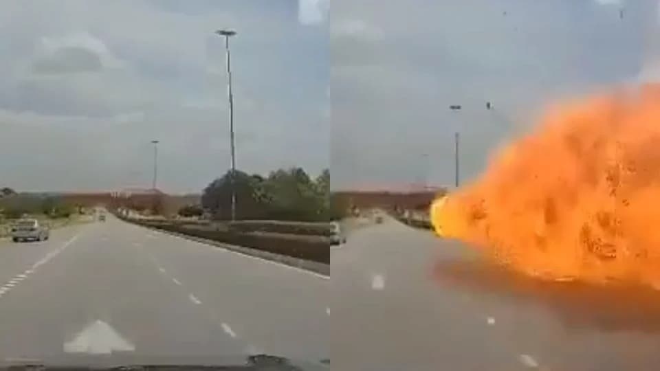 Mueren 10 tras caída de avioneta en avenida de Malasia