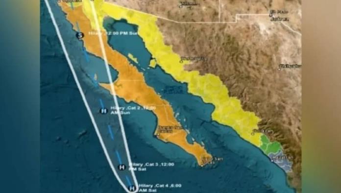 Varios municipios de Sonora pasan a Alerta Amarilla por el Huracán Hilary