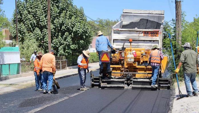 Pavimentan la calle Espiridión Peña de Allende