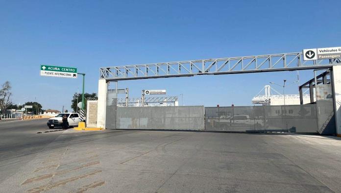 Cierran la frontera por simulacro de contención migratoria