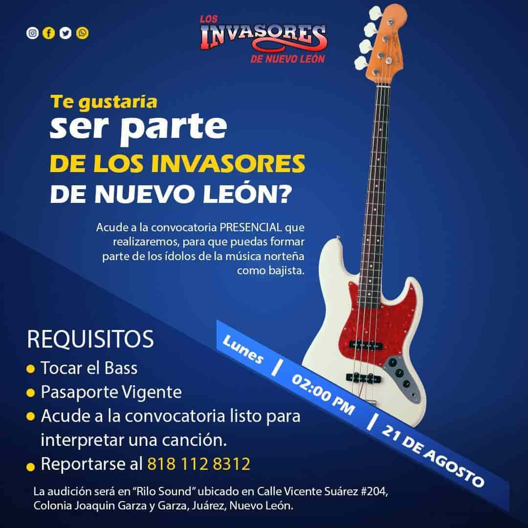 Destacados nigropetenses realizan casting para unirse a Los Invasores de NL