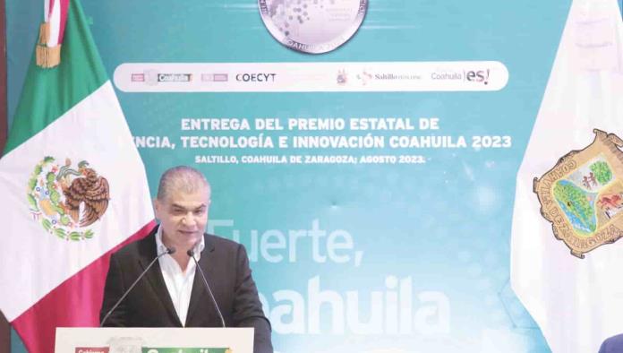 Entrega MARS premio Estatal de Ciencia