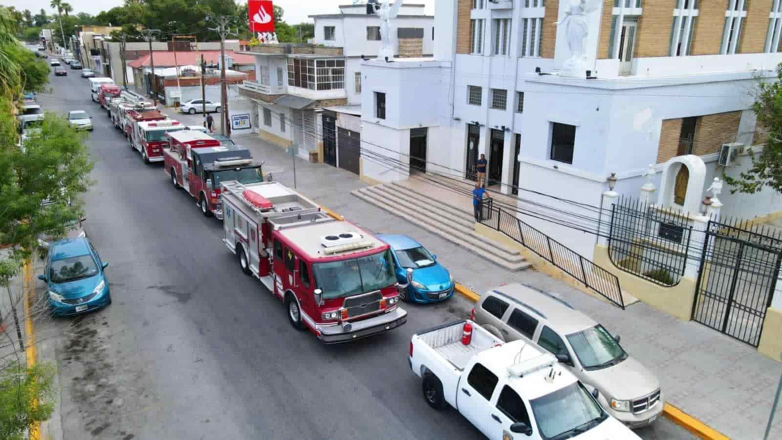 Celebran día del bombero en Acuña
