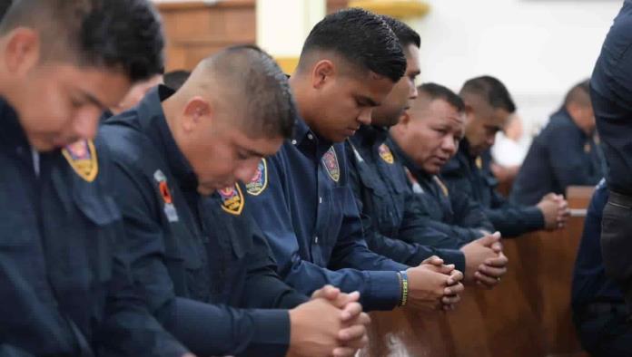 Celebran día del bombero en Acuña