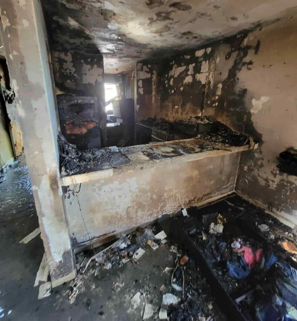 Arde vivienda en Valle Verde