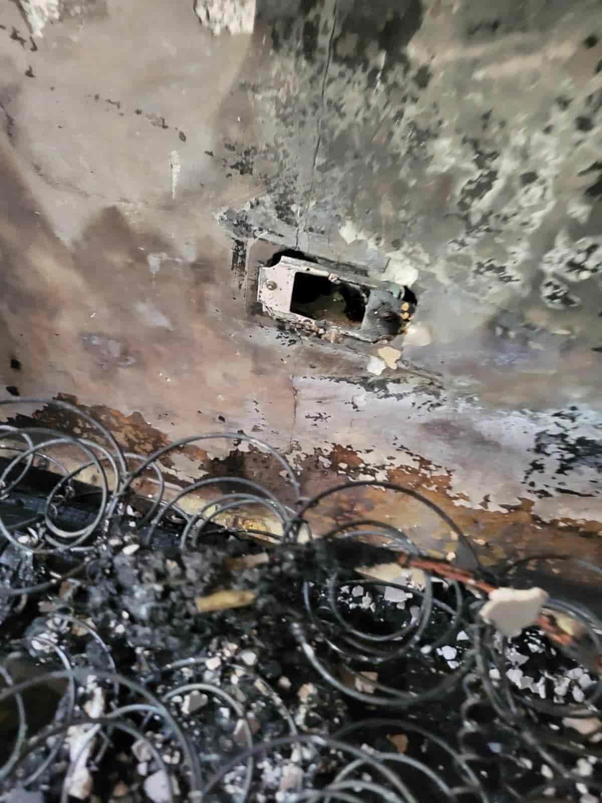 Arde vivienda en Valle Verde