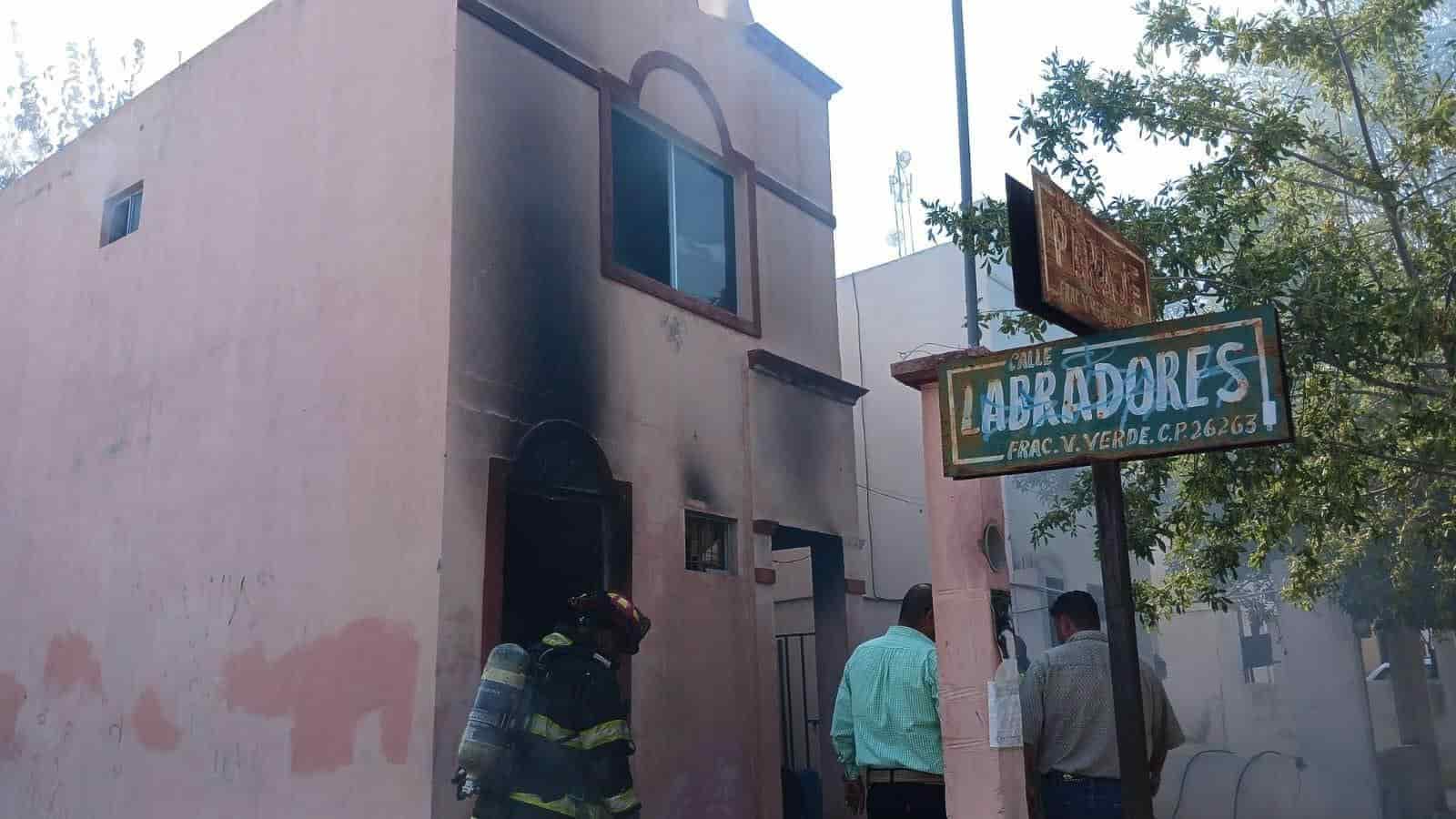 Arde vivienda en Valle Verde