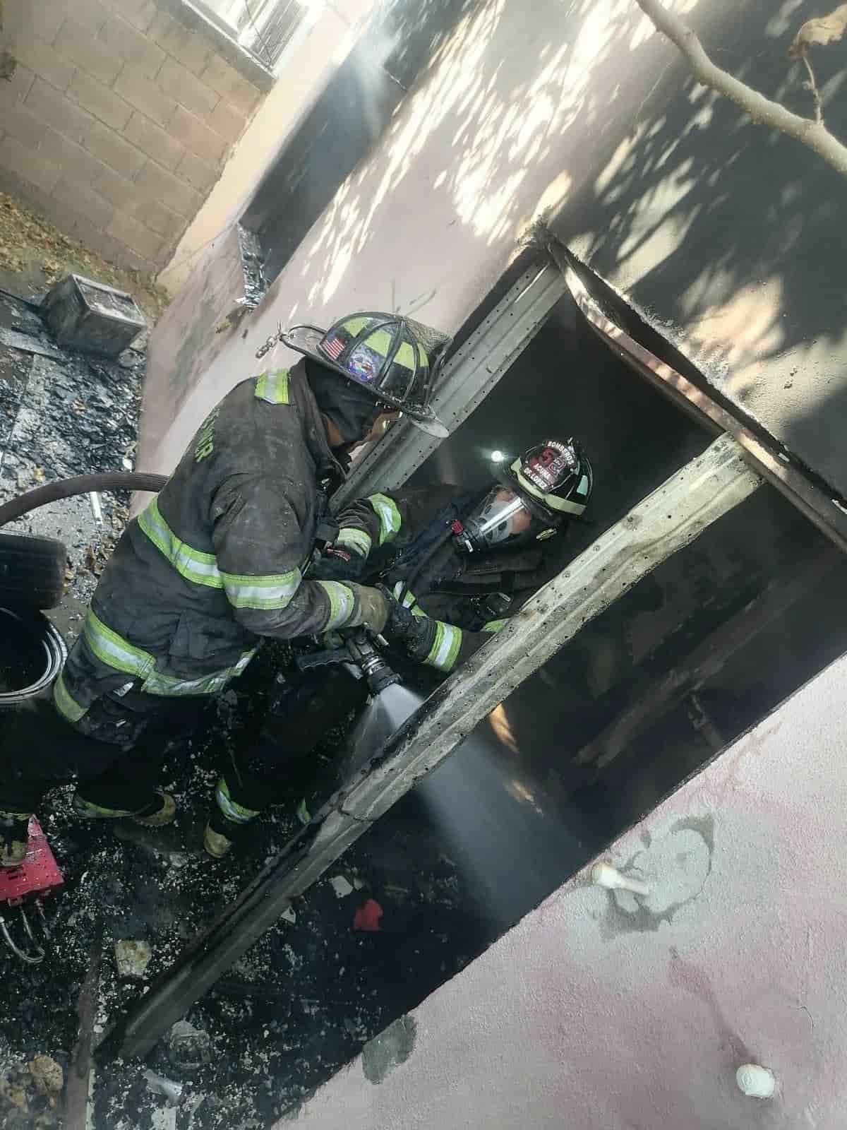 Arde vivienda en Valle Verde