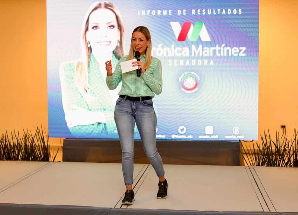 Presenta Verónica Martínez informe de acción legislativa 