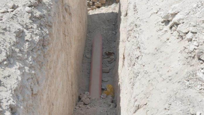 Avanza obra de red de drenaje en la Nueva Sauceda