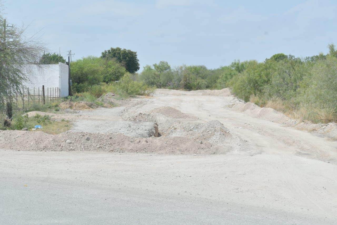 Avanza obra de red de drenaje en la Nueva Sauceda