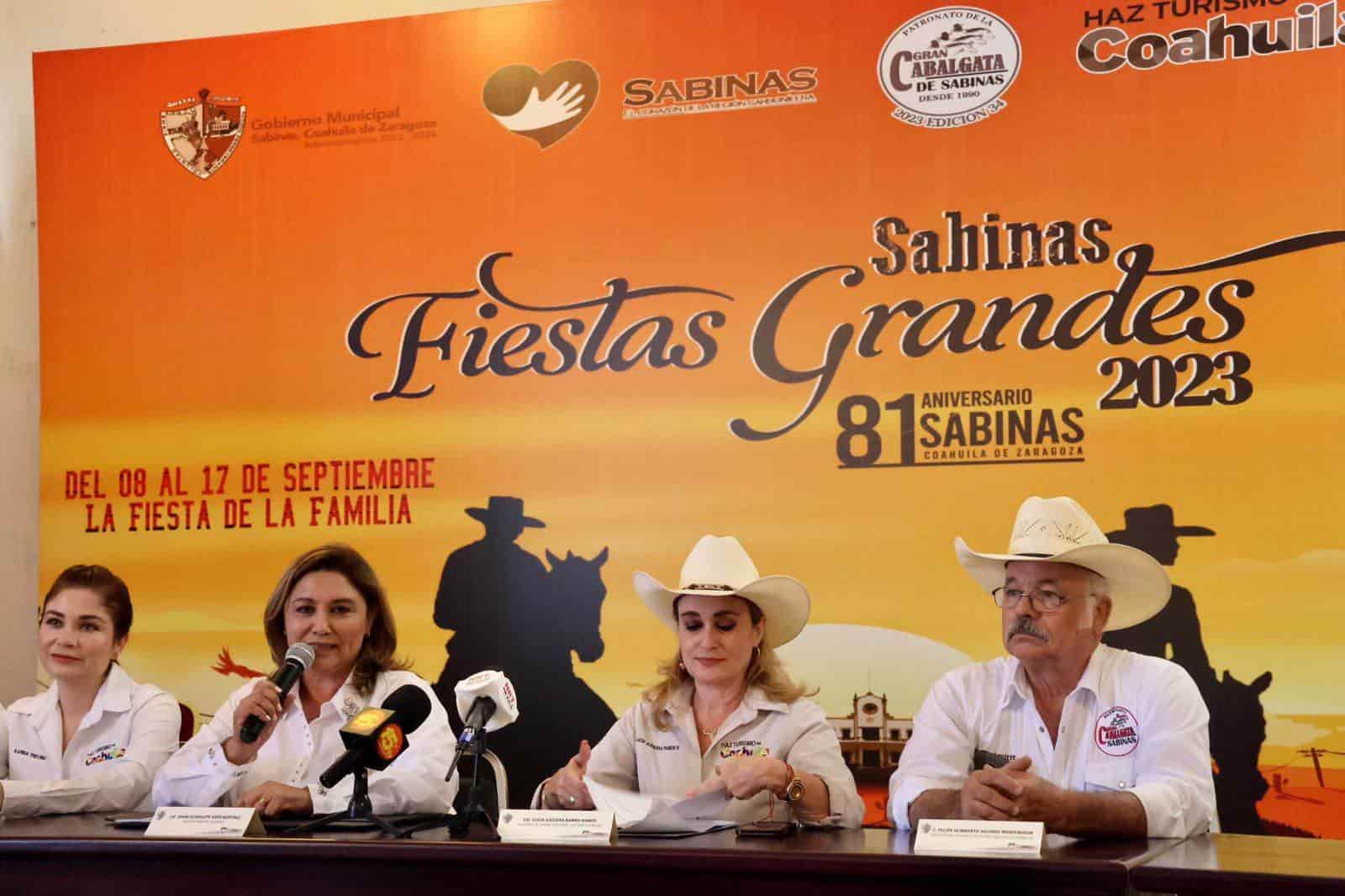 Anuncia Sabinas gran cabalgata