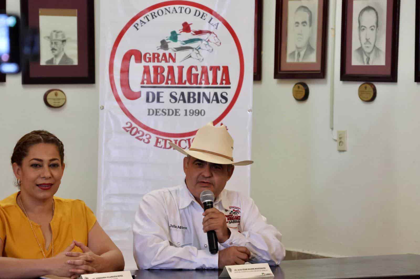 Anuncia Sabinas gran cabalgata