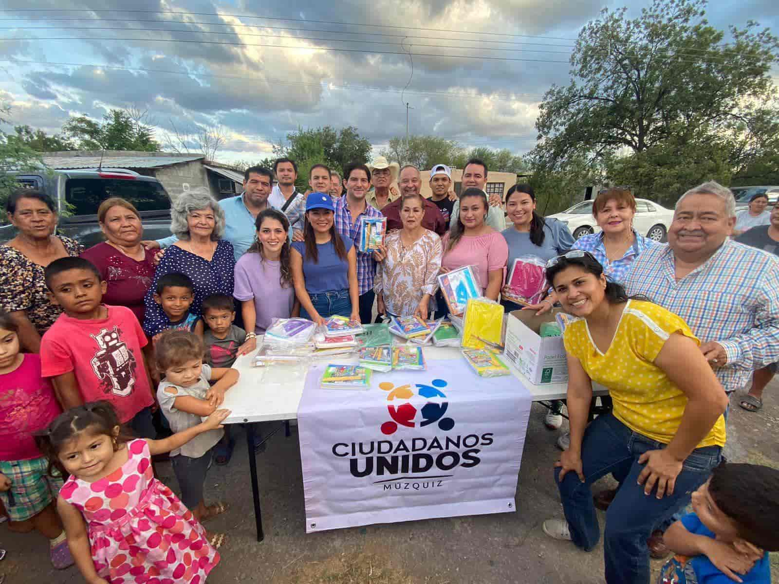Surge proyecto “Ciudadanos Unidos” en Múzquiz