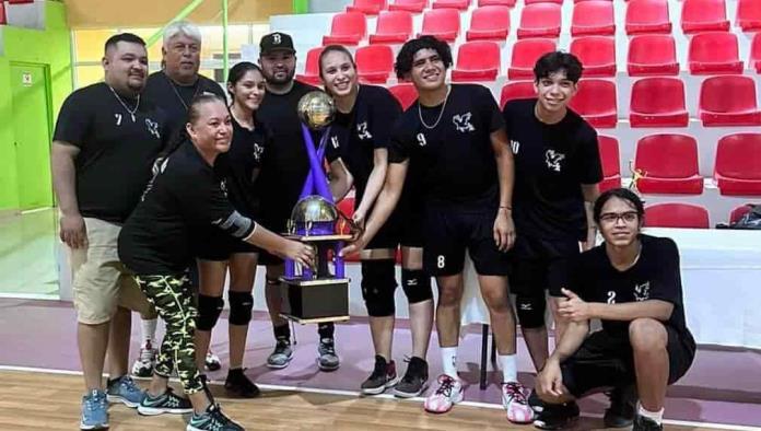 ¡Cuervos campeón! Culmina Liga Intermunicipal de Voleibol mixto