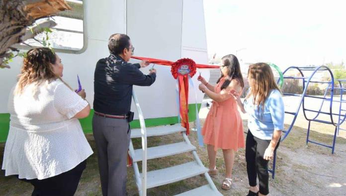 Inauguran nueva aula escolar en jardín de niños Gabriel Mistral