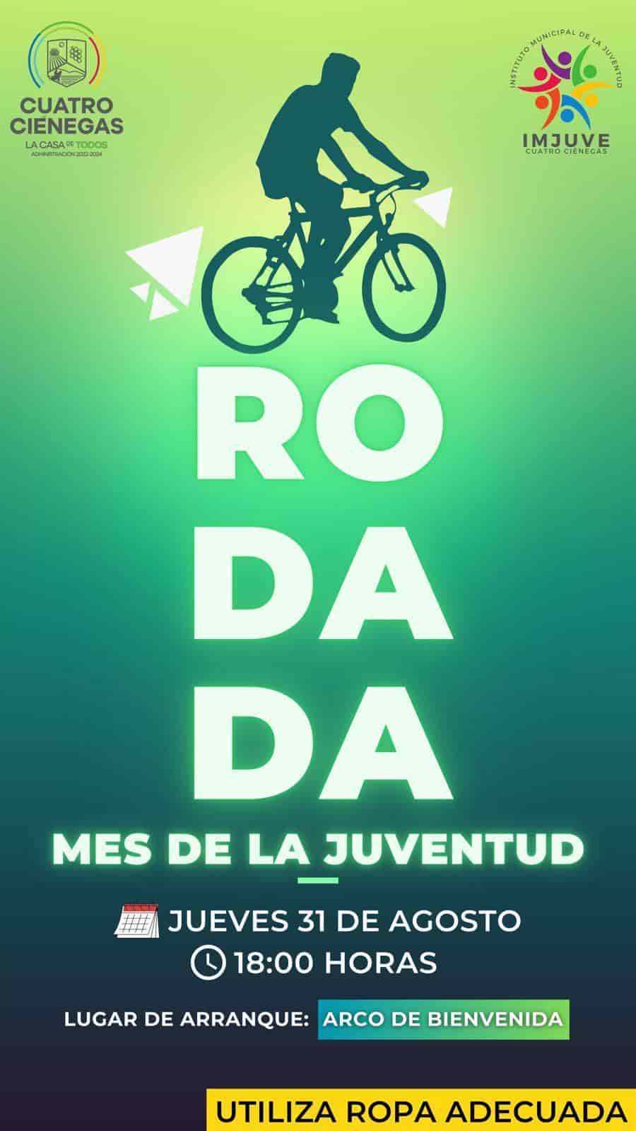 Invita Ciénegas a carrera ciclista