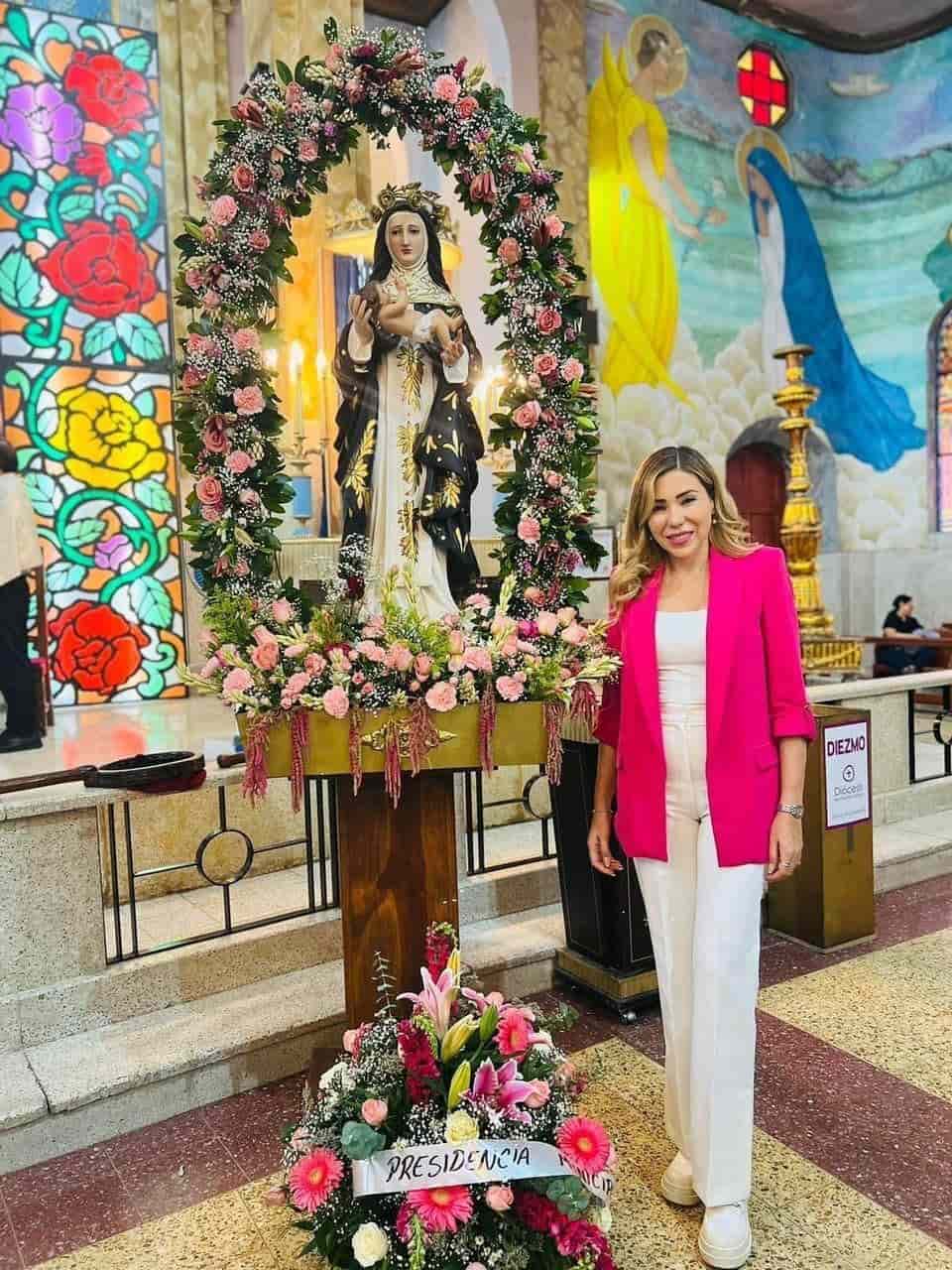 Exitosos festejos en honor a Santa Rosa