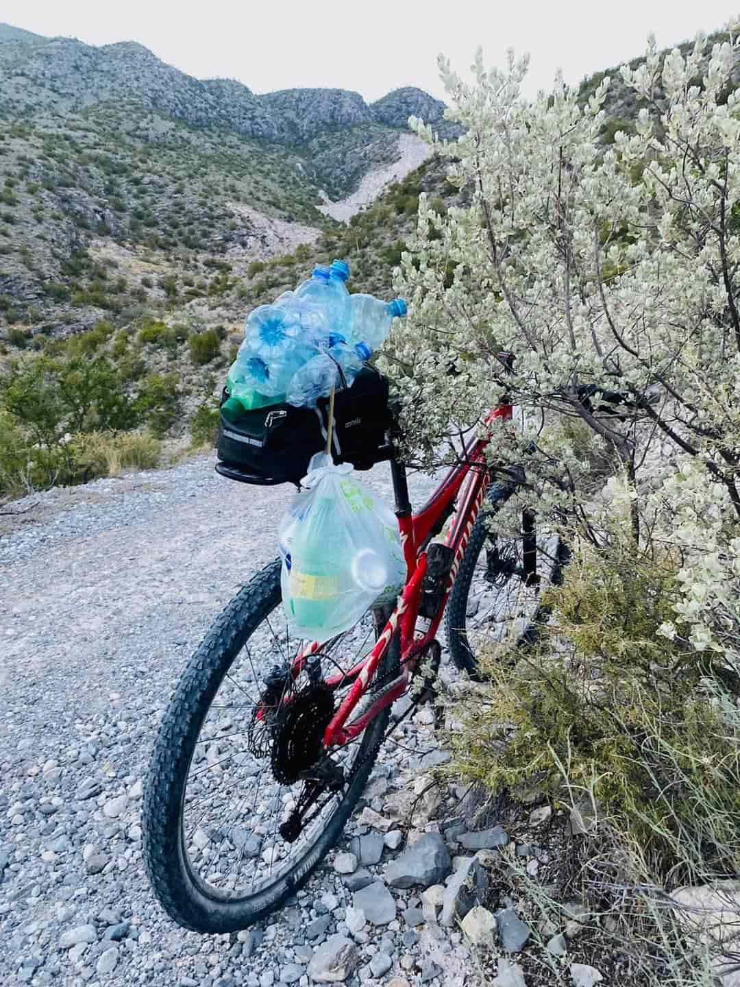 Dejan como basurero el Cerro de La Gloria