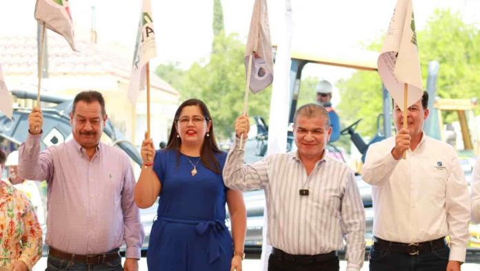 Se rehabilita la red de agua potable en el municipio de Nava