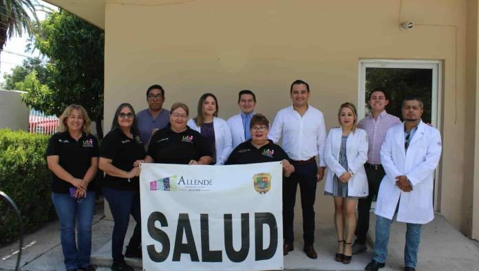 Inauguran dispensario médico en Allende
