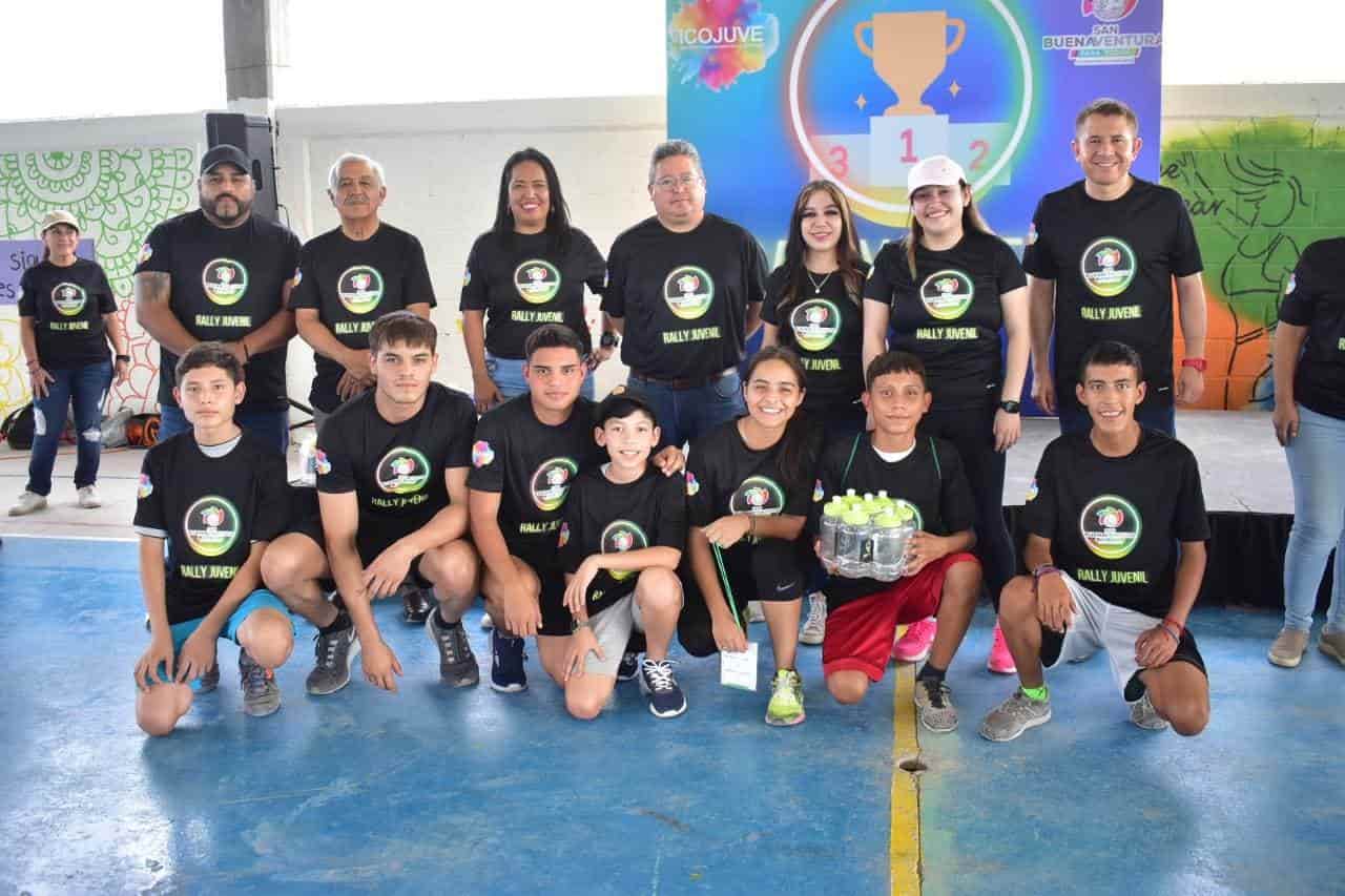 Con Rally en San Buena festeja Hugo a los jóvenes