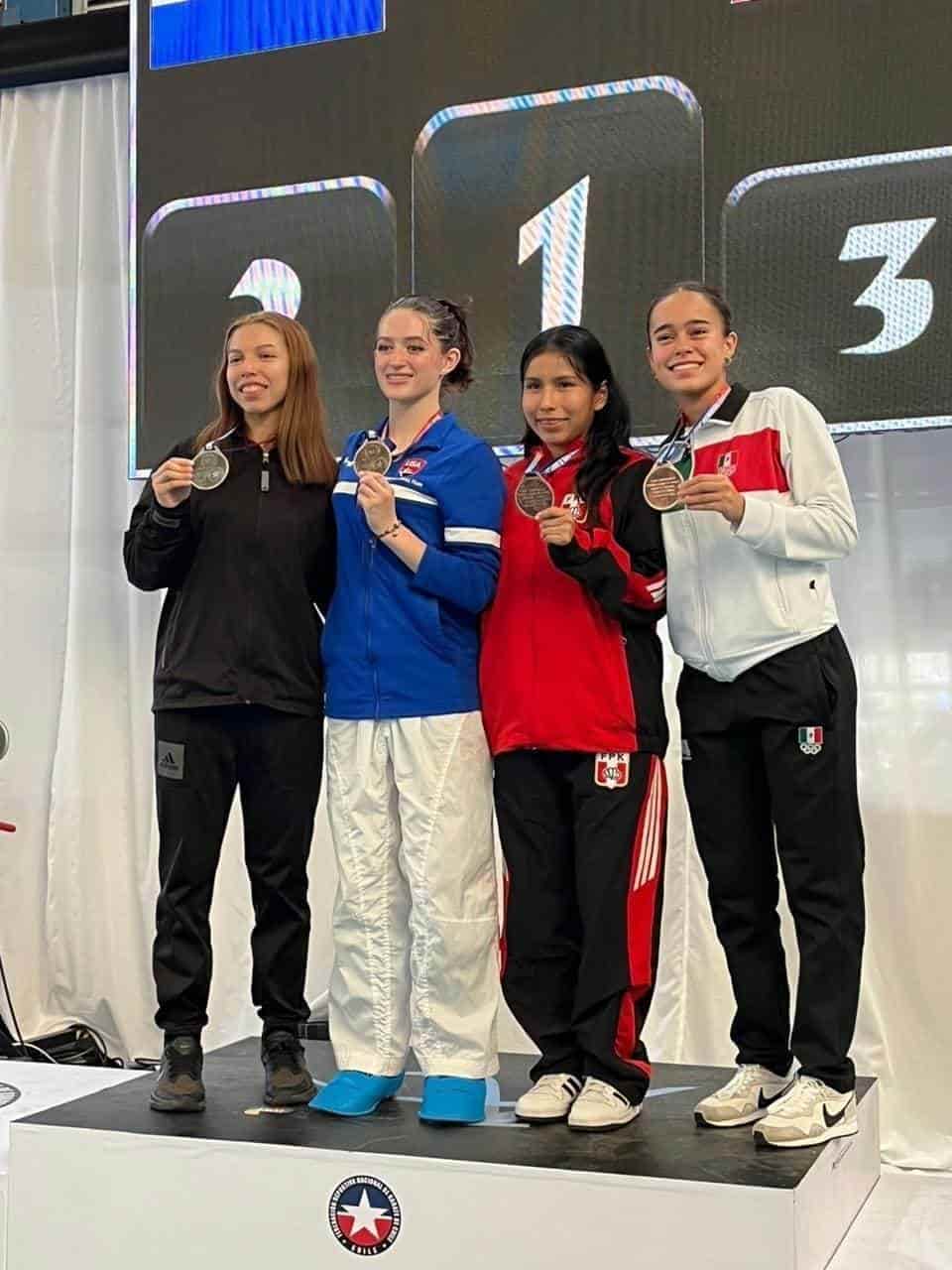 Obtiene coahuilense medalla de bronce en karate 