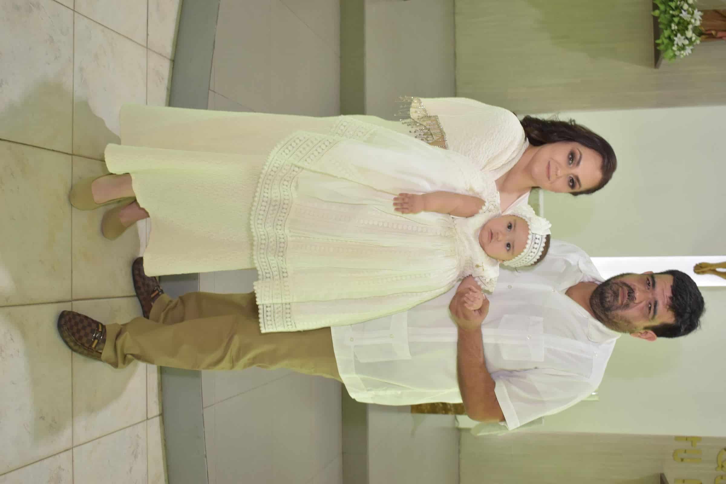 Andrea recibe su primer sacramento