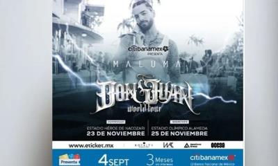 Maluma anuncia su esperado "Don Juan World Tour"