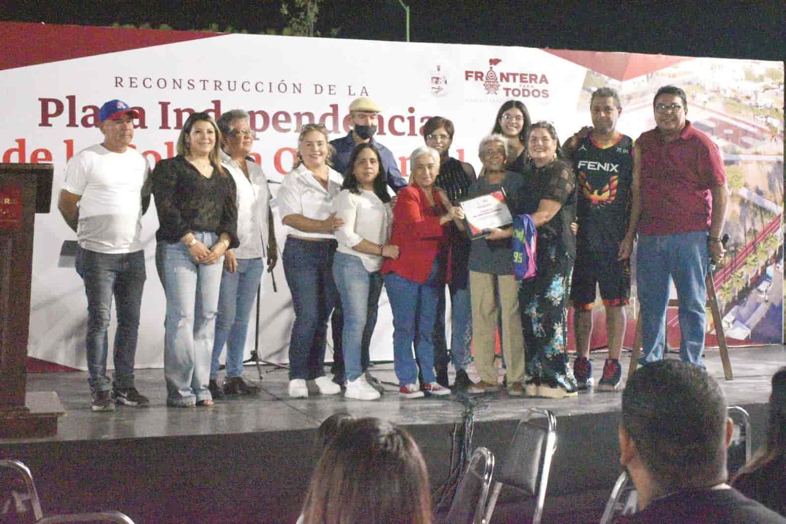 Inauguran en Frontera la Plaza Independencia