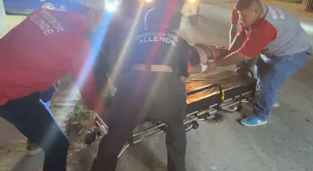Sufre motociclista severo accidente 