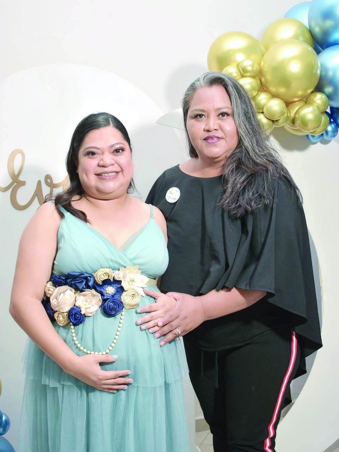 Valeria espera su primer bebé