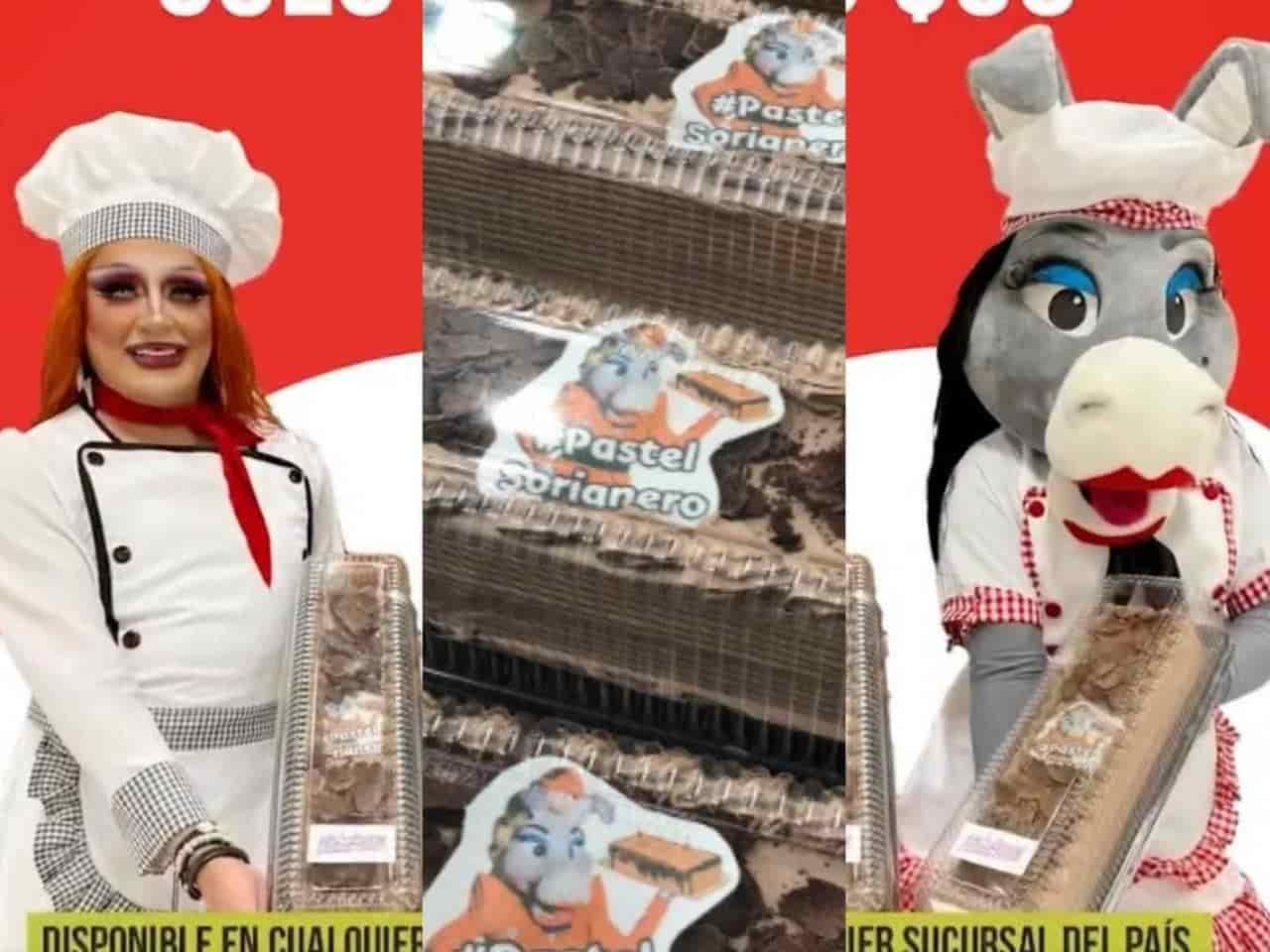 Pastel sorianero Burrita Burrona aparece en pasteles de Soriana