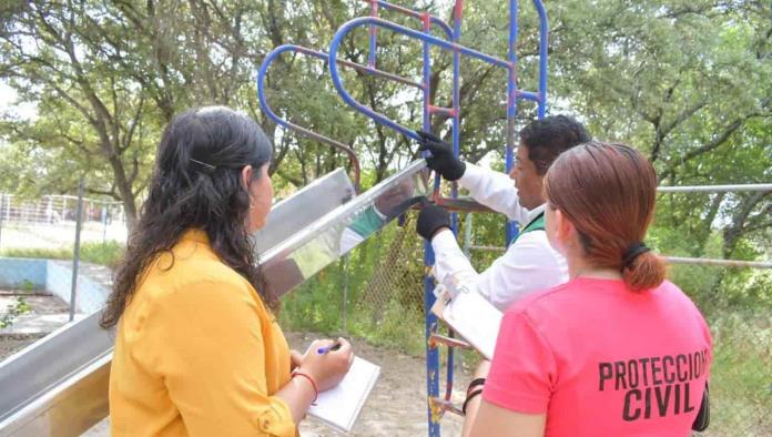 Supervisan Jardín de Niños Juan Escutia 