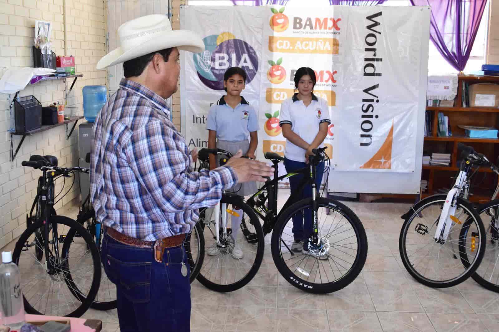 Entrega Beto mas bicicletas