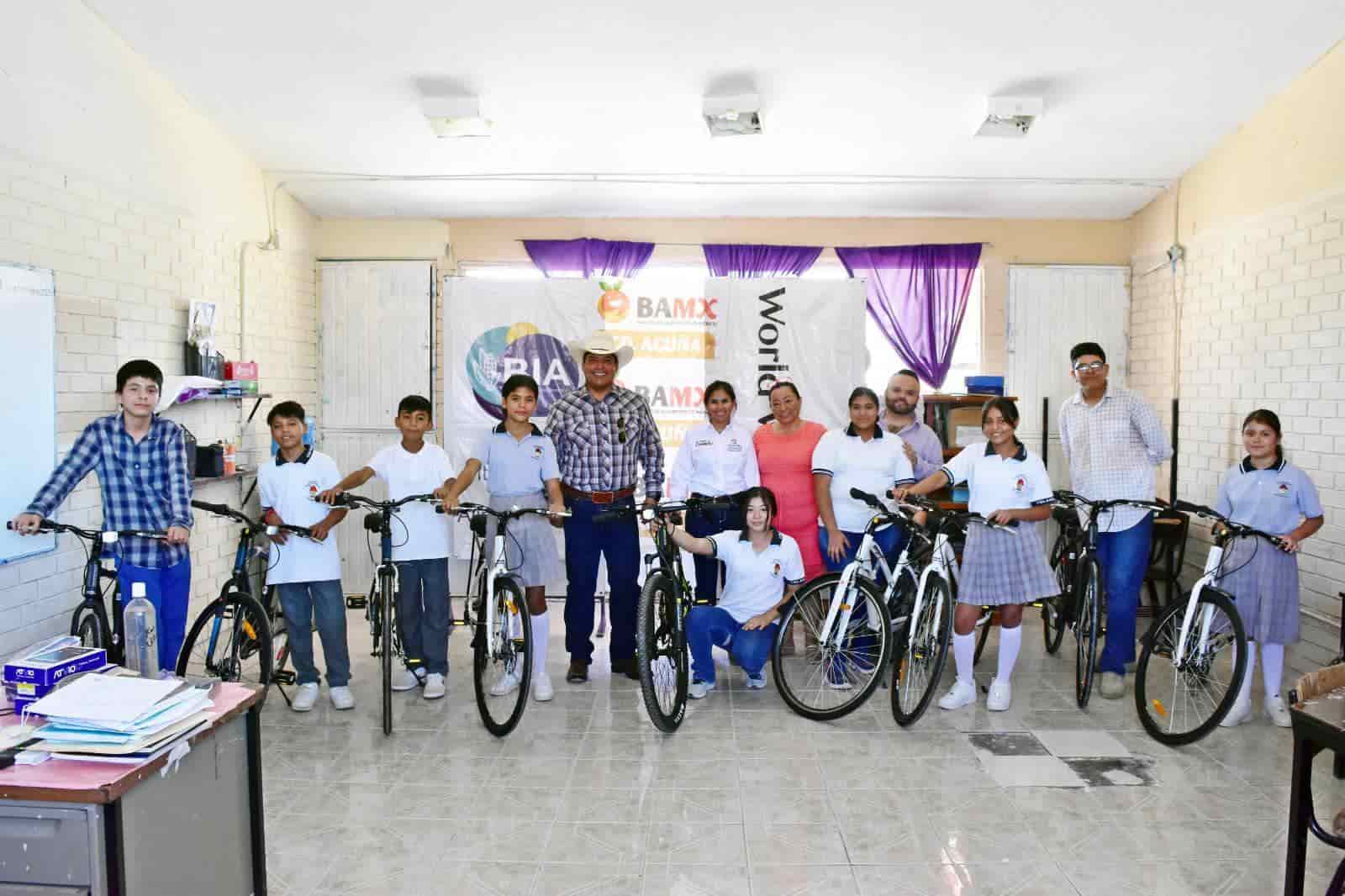 Entrega Beto mas bicicletas