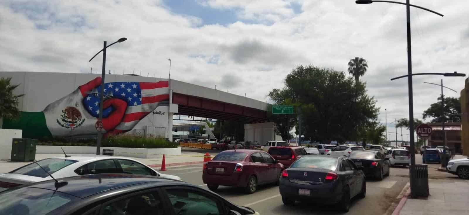 Malla en Puente Internacional es por seguridad de las instalaciones