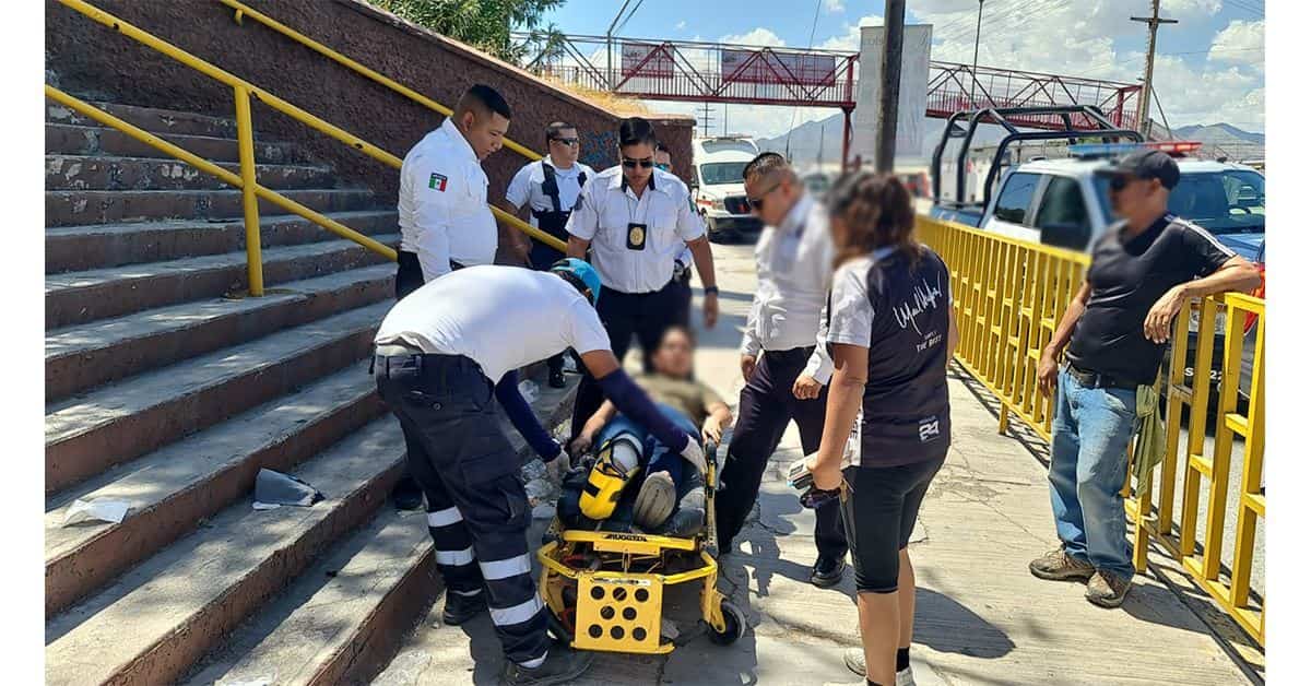 ‘Rebota’ conductora en base de puente