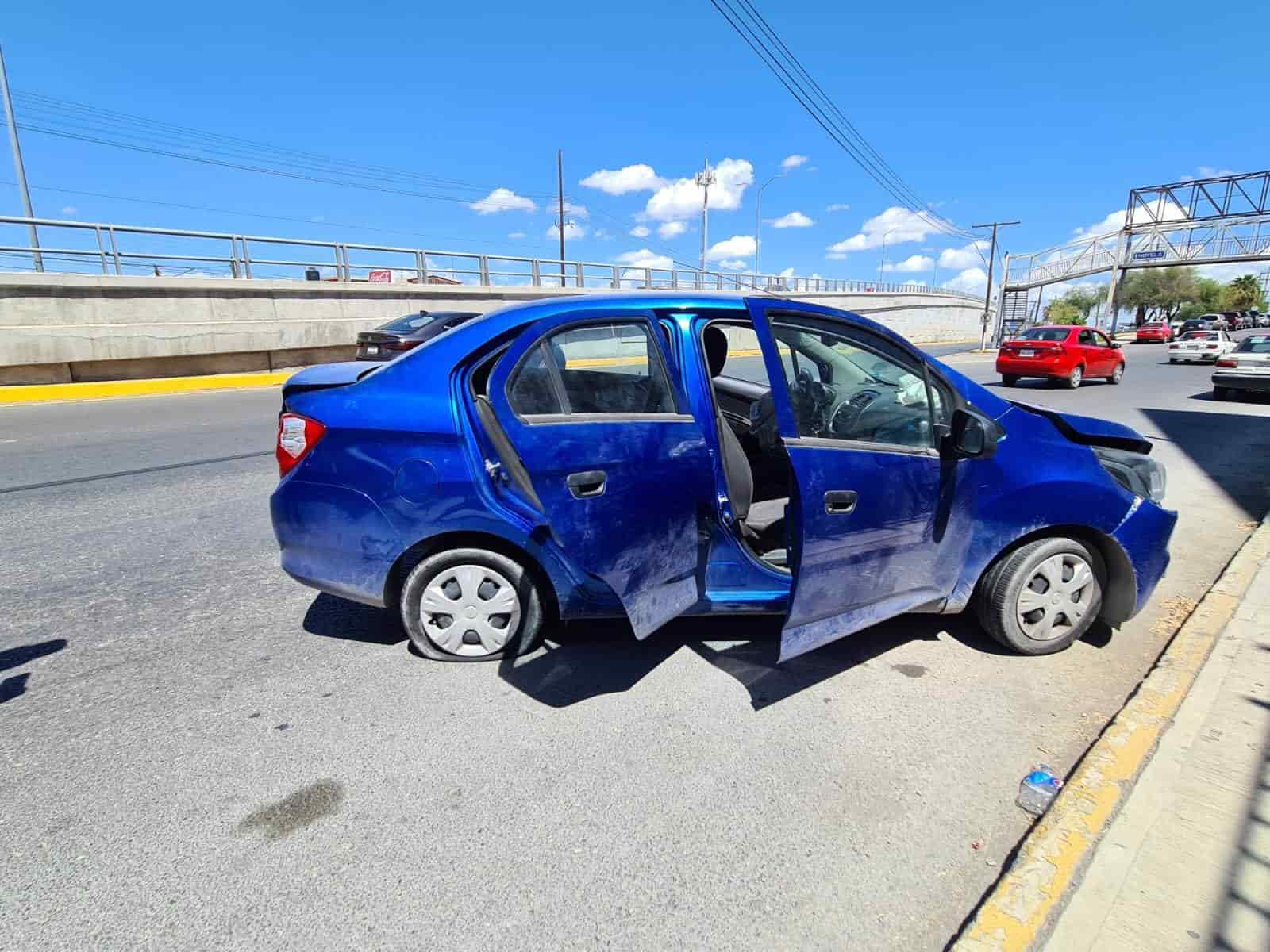 ‘Rebota’ conductora en base de puente