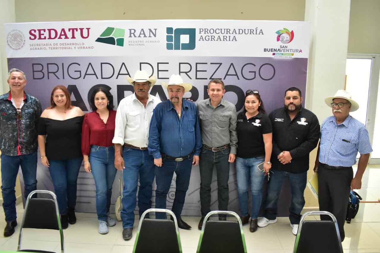 Realizan brigada de rezago agrario