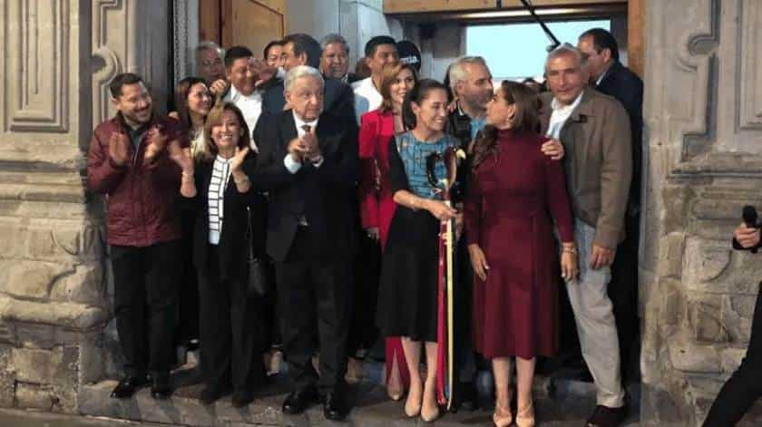 Sheinbaum se compromete a seguir con la 4T y cuidar el legado de AMLO