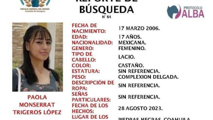 Habría viajado a Guadalajara; Sigue la búsqueda de Paola de 17 años