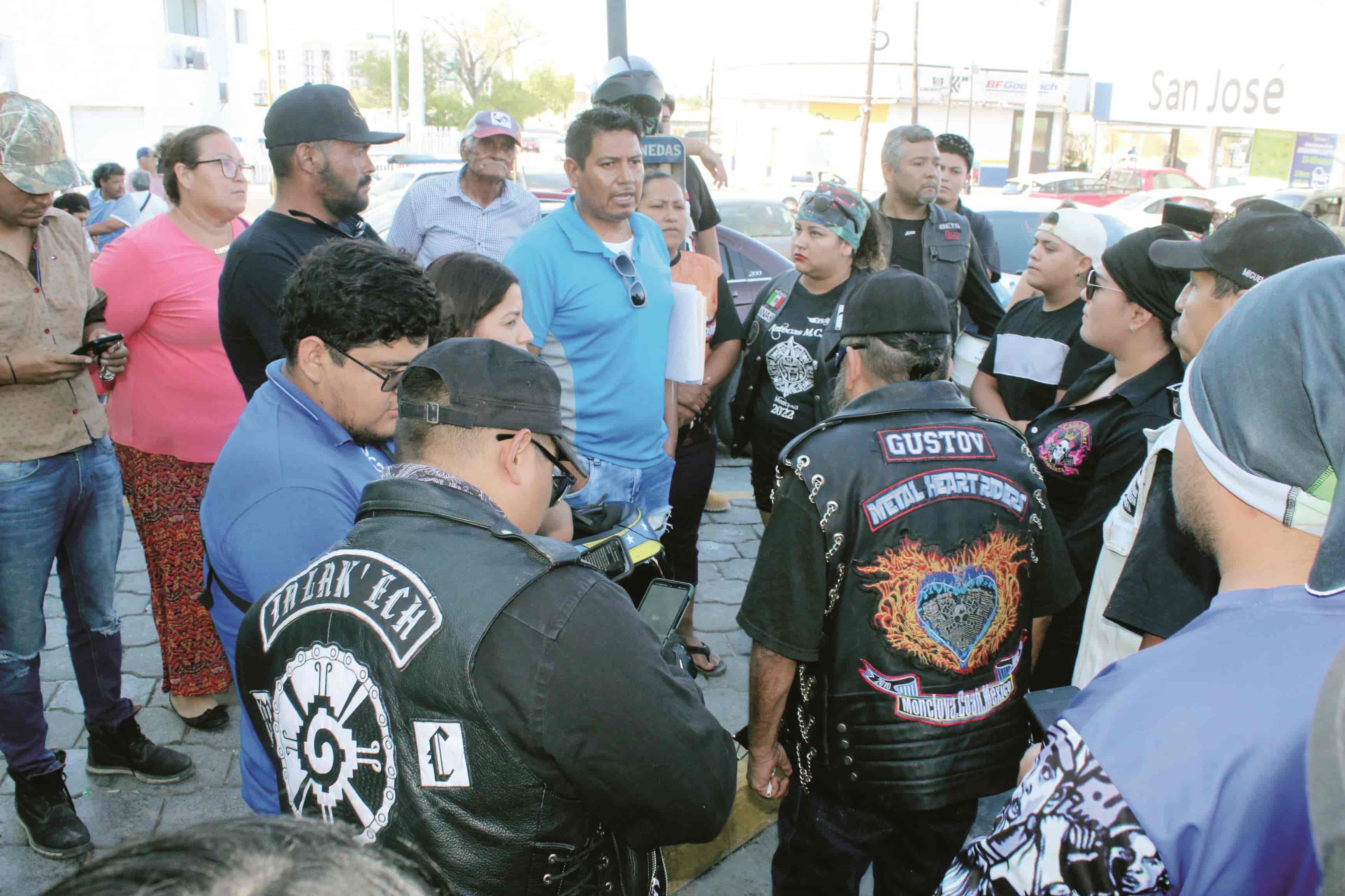 Motociclistas exigen justicia