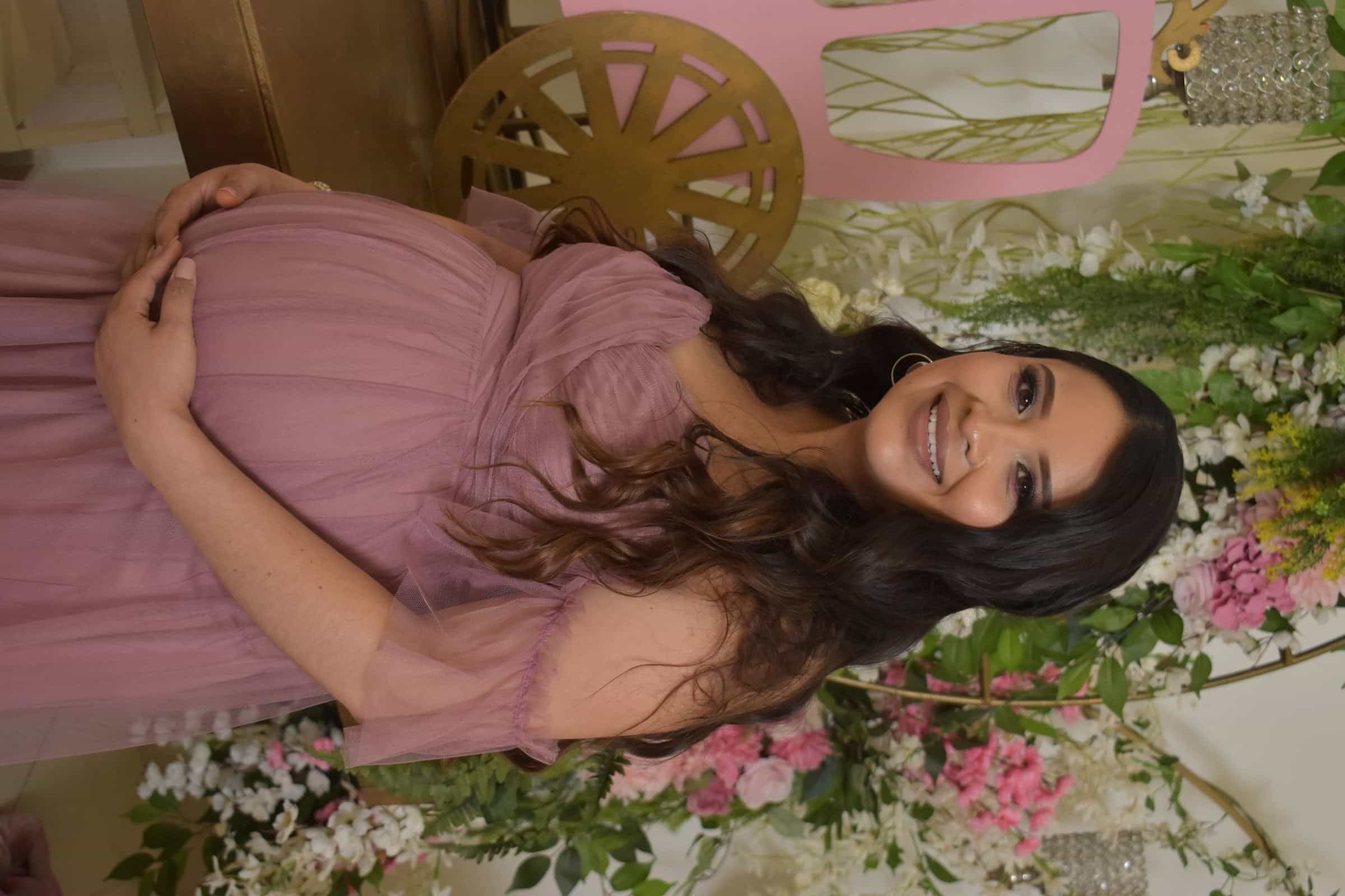 María Fernanda en la dulce espera