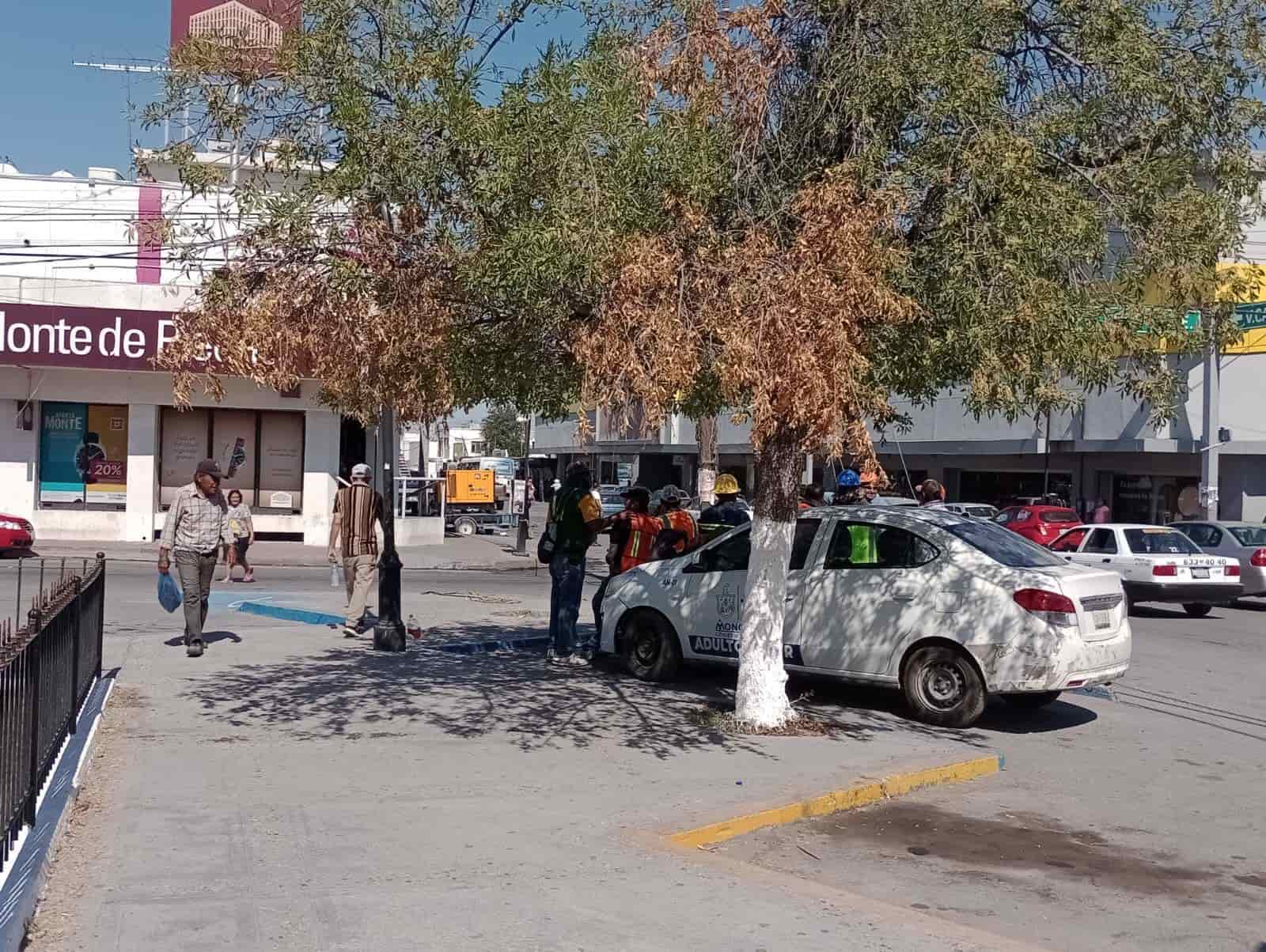 Cortará la luz CFE en el centro; Hacen cambios de líneas