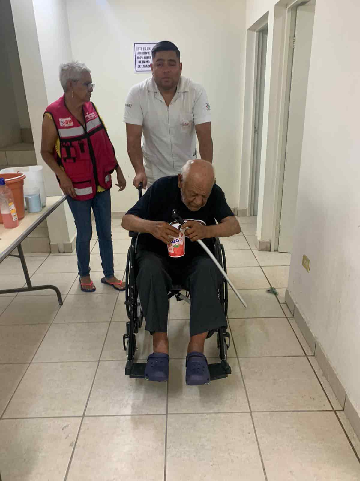 Rescatan a don Pedro Campos