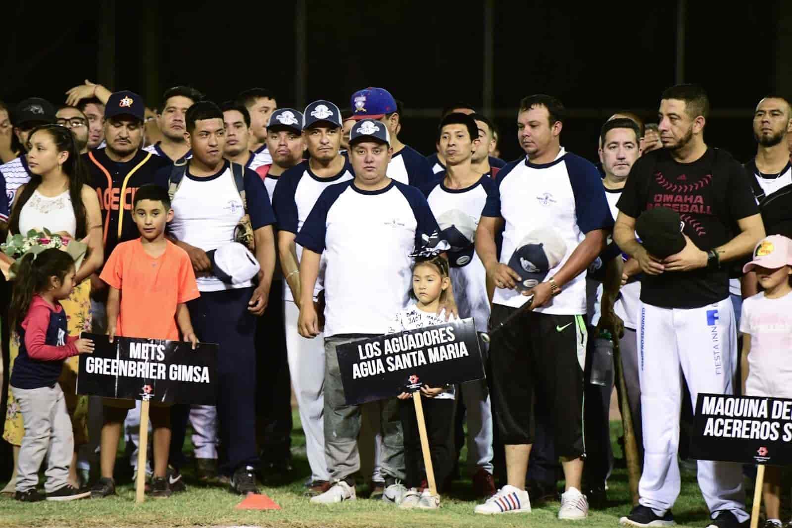 Inaugura softbol nocturno GIMSA