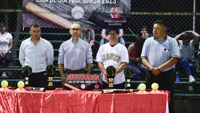 Inaugura softbol nocturno GIMSA