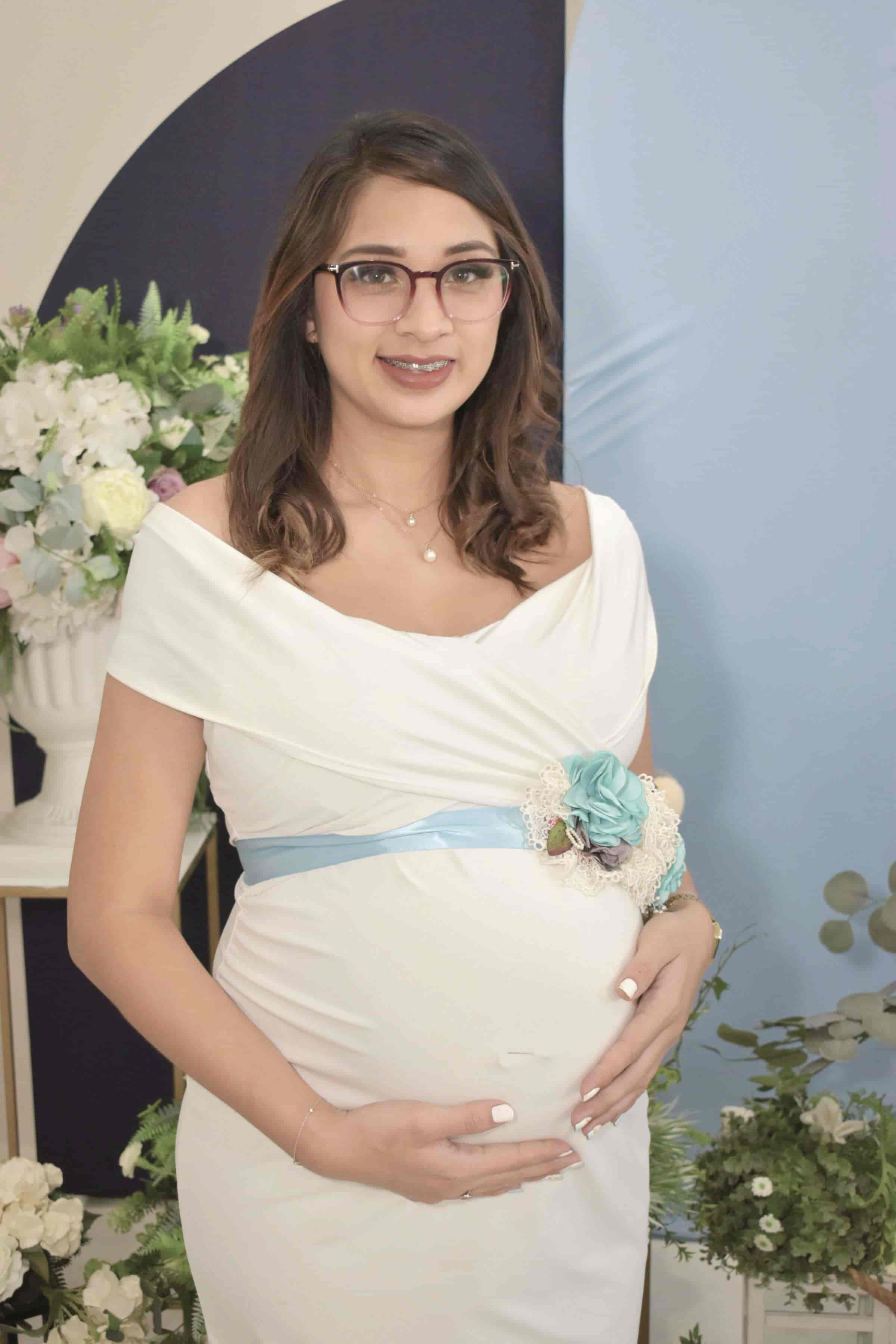 Dulce Saucedo espera a su primogénito